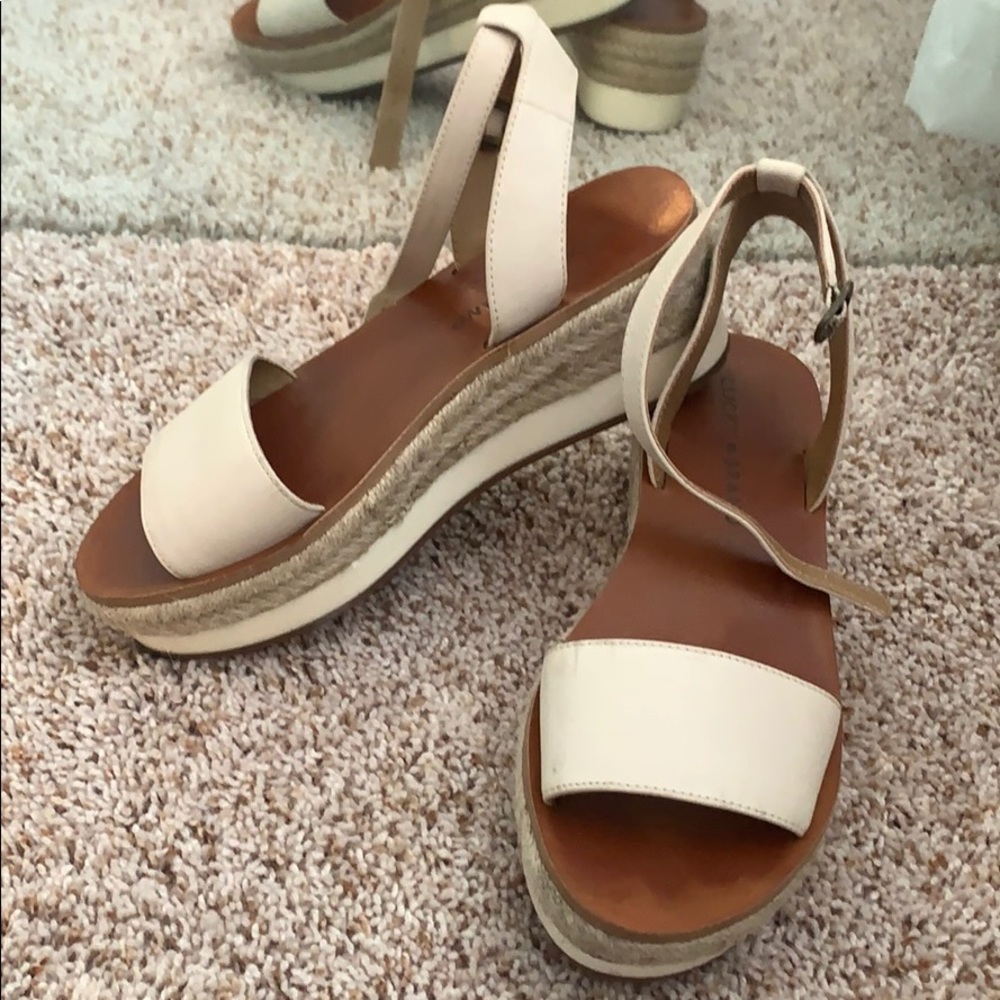 Lucky brand platform espadrille